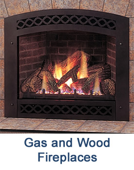 A full line of gas and wood burning fireplaces, stoves and inserts from Hearth & Patio, Huntington, WV
