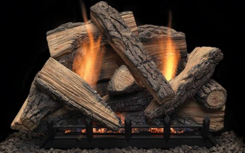gas logs for fireplace